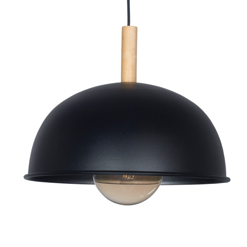 COLGANTE GEO BARADERO III NEGRO 34CM