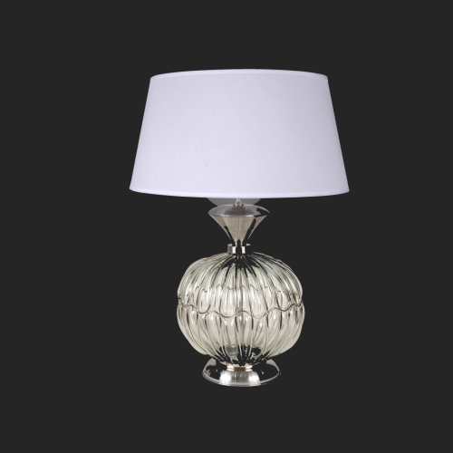 LAMPARA DE MESA MUNDO CRISTAL