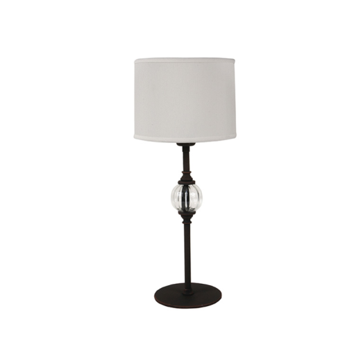 LAMPARA DE MESA BOCHA CRISTAL