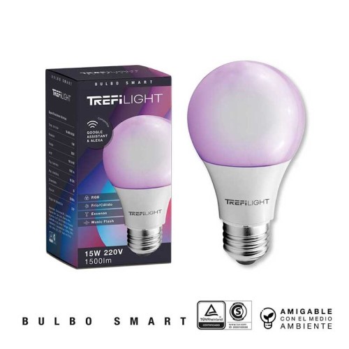 LAMPARA SMART E27 15W