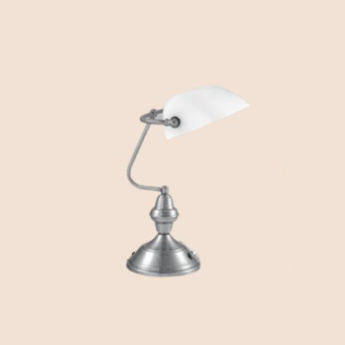 LAMPARA DE MESA PLATIL