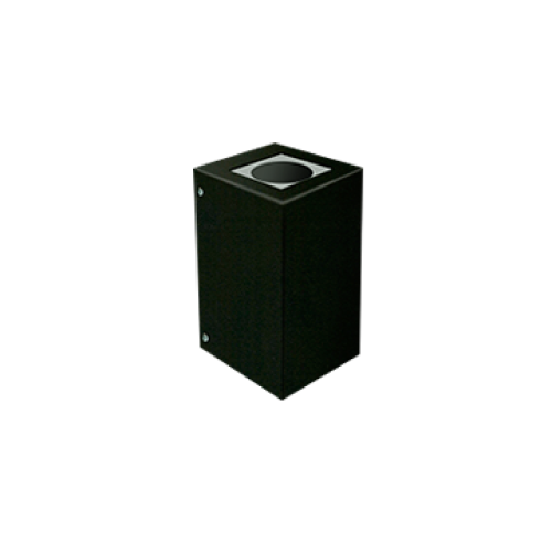 APLIQUE BIDIRECCIONAL ALUMINIO CUADRADO DICRO GU10 APTO LED