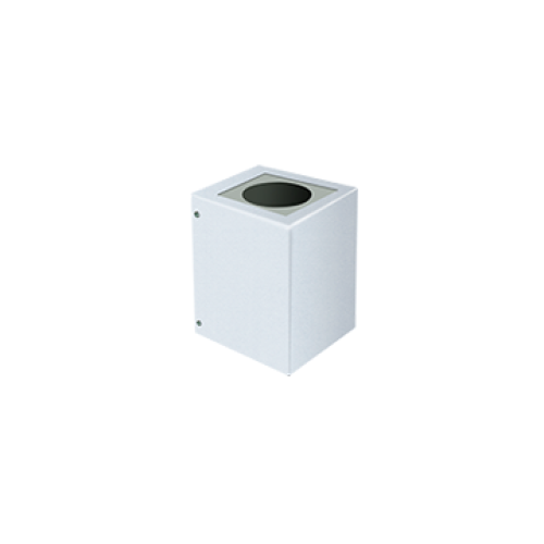 APLIQUE UNIDIRECCIONAL  ALUMINIO CUADRADO DICRO GU10 APTO LED
