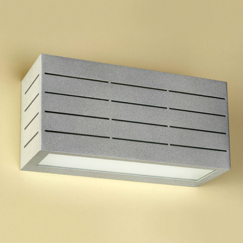 APLIQUE DIFUSOR BIDIRECCIONAL CON RAJAS LAMPARA E27 APTO LED II