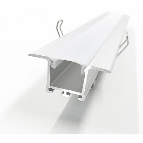 PERFIL ALUMINIO DE EMBUTIR PARA LED          