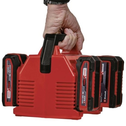 Cargador cuádruple Power X-Change / 18 V -4 Ah