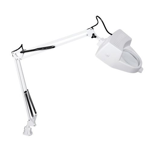 LAMPARA  PINZA CON LUPA Y PLAZO FLEXIBLE