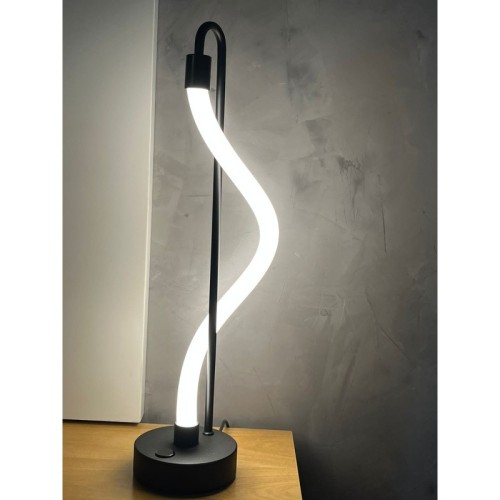 LAMPARA VELADOR DE MESA WORM MANGUERA LED DIMERIZABLE TOUCH