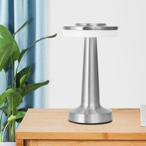LAMPARA DE MESA LED DIMERIZABLE -  RECARGABLE USB 
