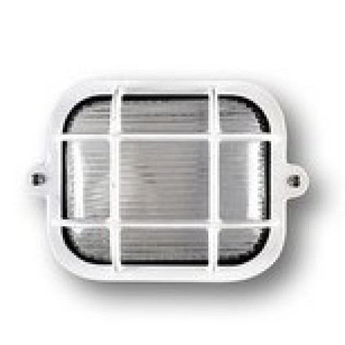 TORTUGA E27 CUADRADA CON REJA ALUMINIO