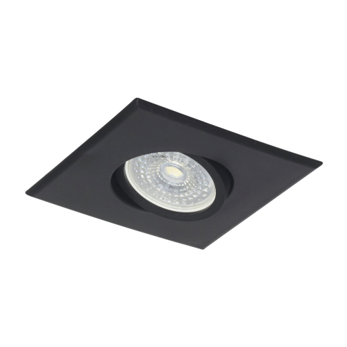 EMBUTIDO GU10 PVC CUADRADO 105MM MOVIL