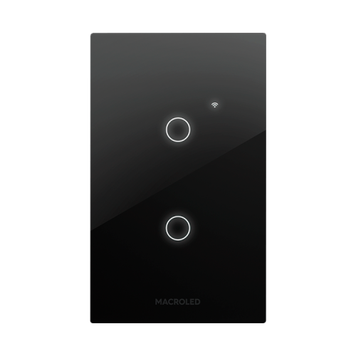 TECLA II SMART WIFI TACTIL NEGRO
