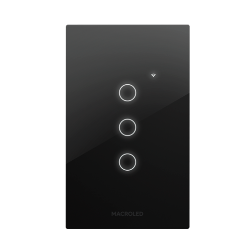 TECLA III SMART WIFI TACTIL NEGRO