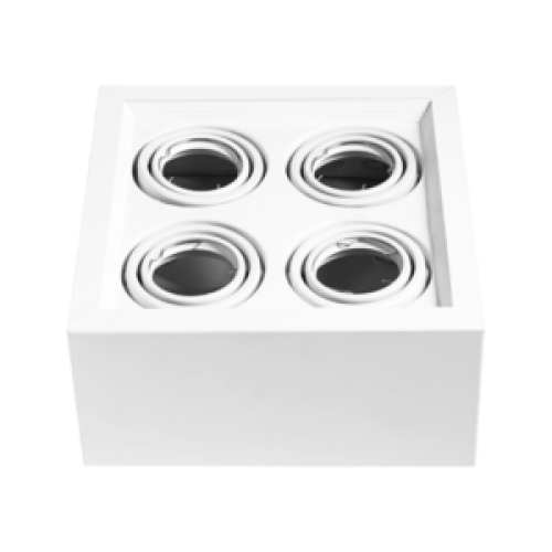 PLAFON DICRO X4 BLANCO