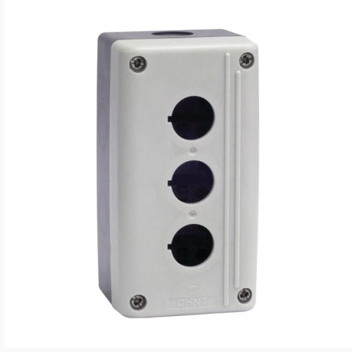 CAJA VACIA PARA BOTONERA PVC 3 VAVIDAD IP65 GRIS                                        
